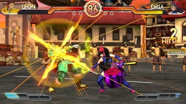 A screen shot from the fighting game Bayani, which is based on heroes of the Philippine revolution. Photo: Ranida Games