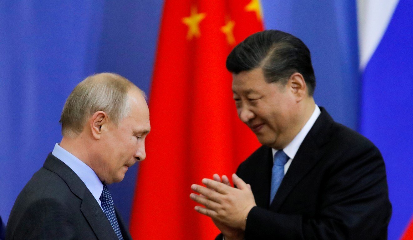 Vladimir Putin has moved closer to Xi Jinping’s China in recent year. Photo: Reuters