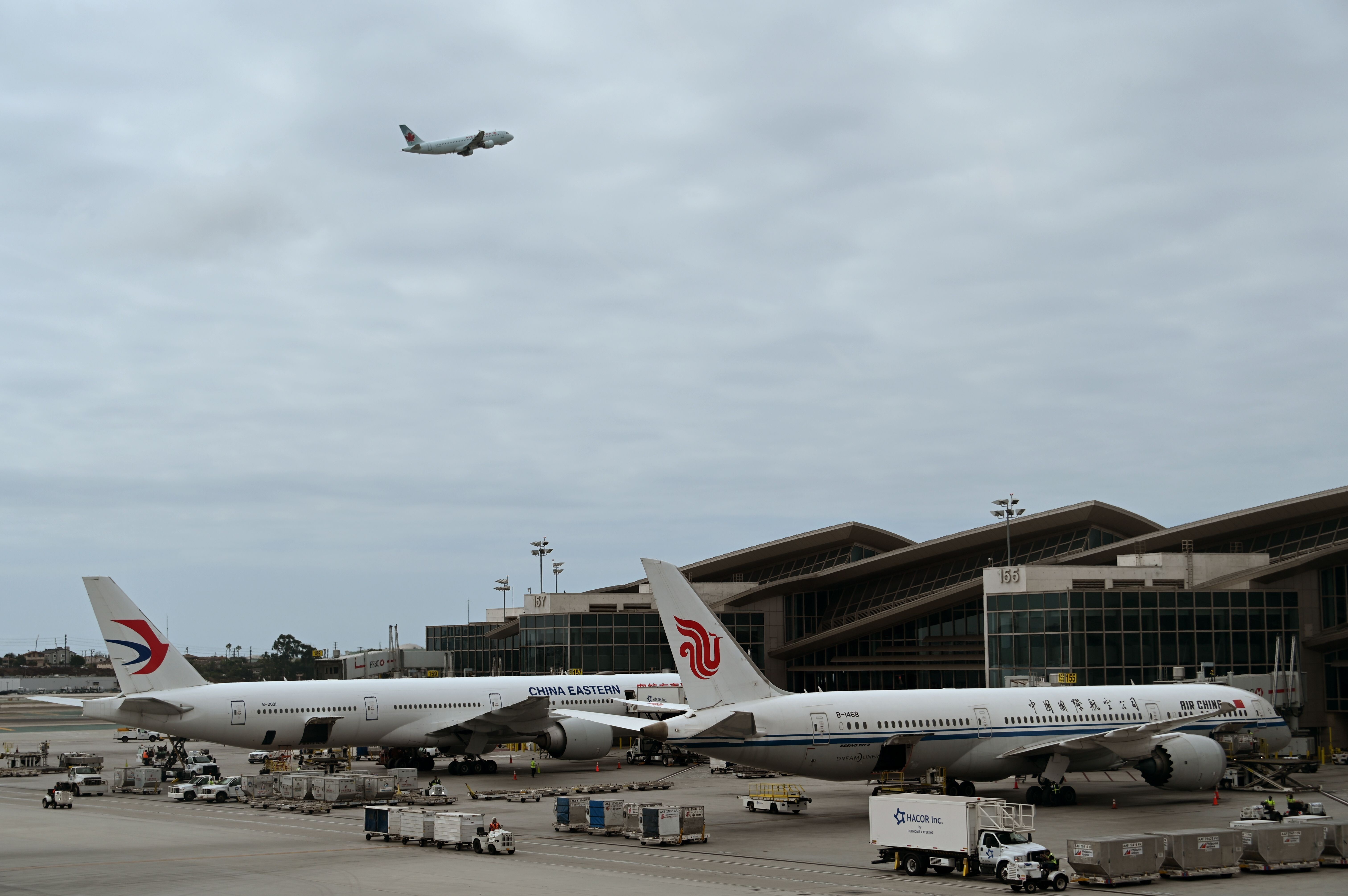 The US move to bar Chinese airlines from flying to the country was followed by a policy change from Beijing. Photo: AFP