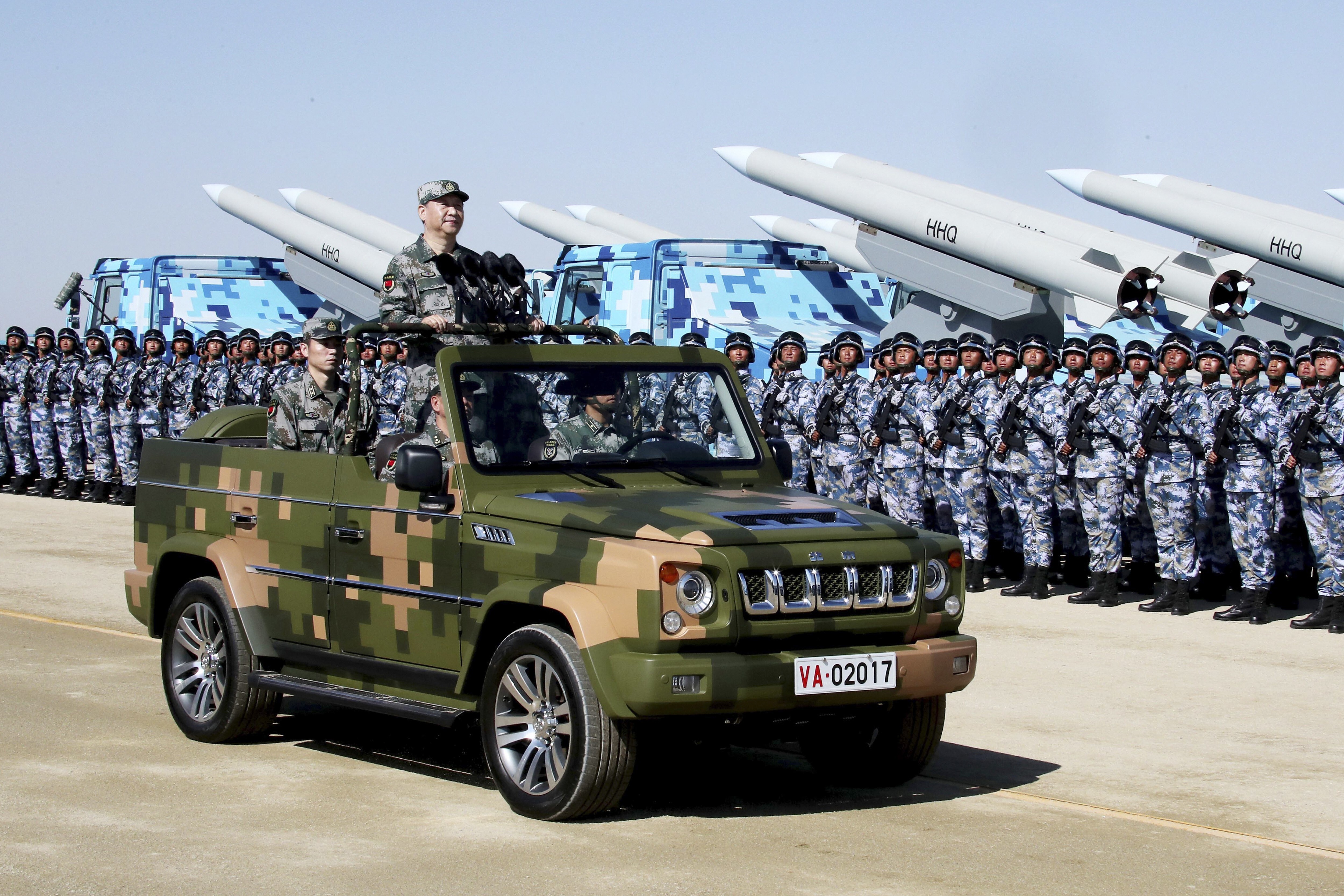 Military-civil fusion is a key part of President Xi Jinping’s plans to modernise the Chinese defence system. Photo: Xinhua via AP