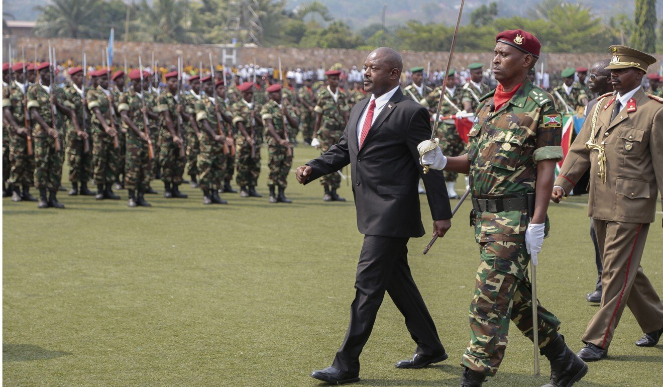 Burundi president dies of heart failure at 55 after volleyball match ...