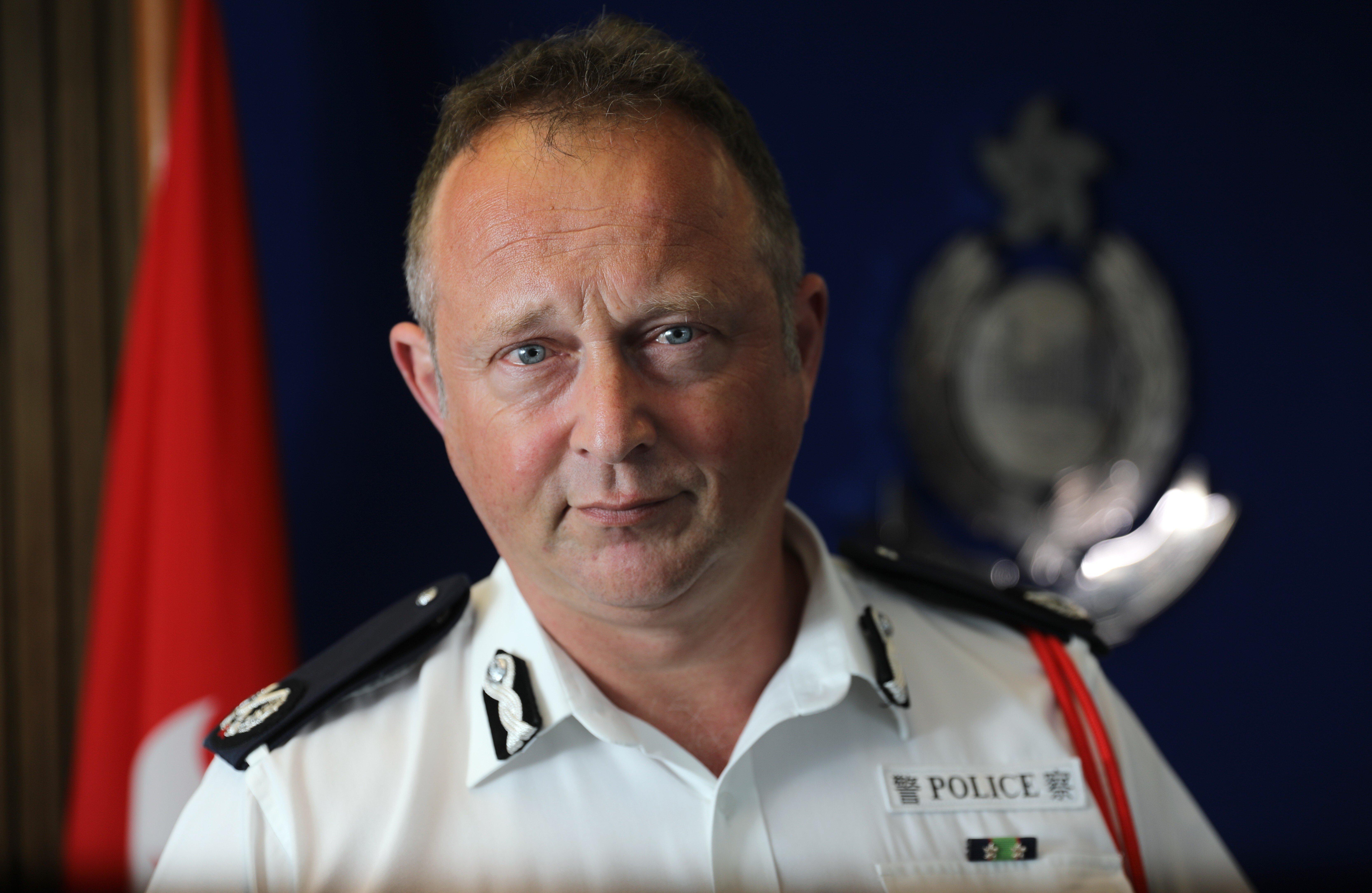 Assistant Police Commissioner Rupert Dover has received death threats over his role in the response to the protests. Photo: Dickson Lee