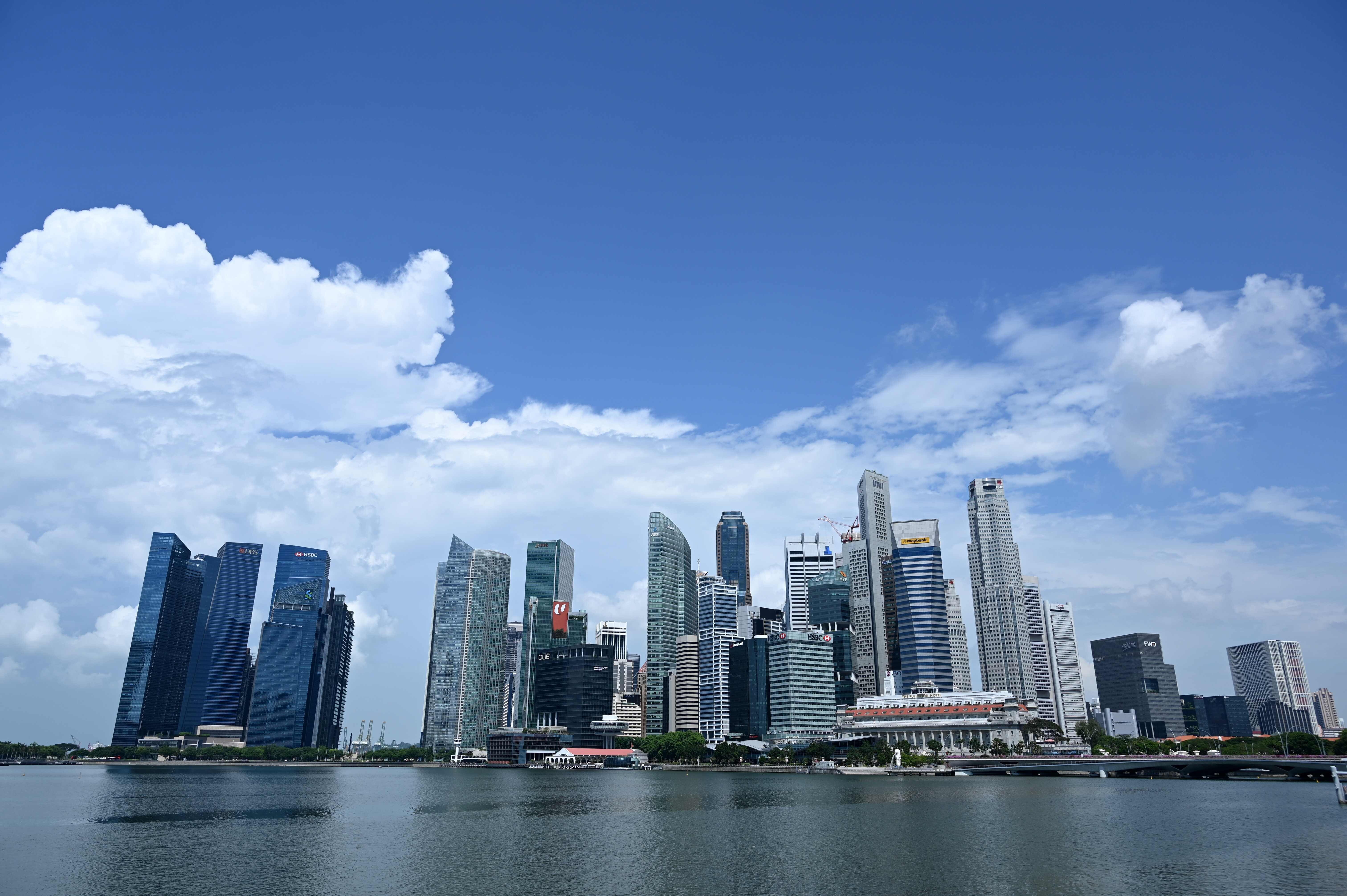 Singapore remains a safe harbour in a storm but the city is dependent on others for food. Photo: AFP