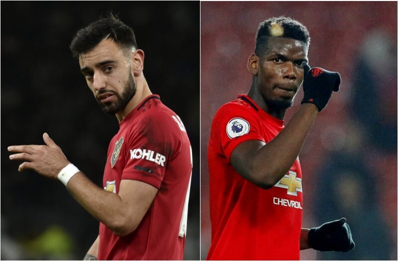 Manchester United fans will finally get to see Paul Pogba and Bruno Fernandes play together in the United midfield. Photo: Reuters
