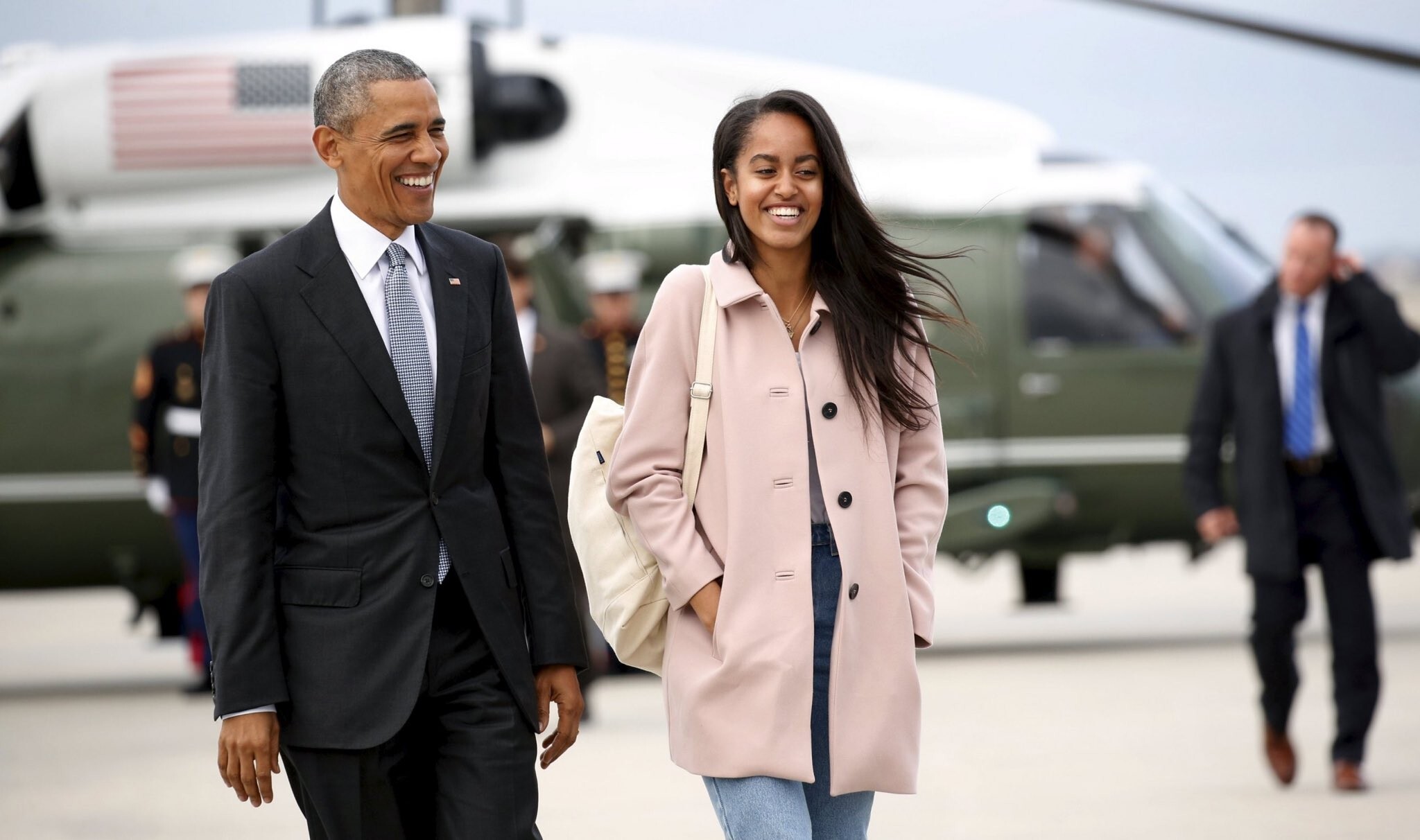 Malia Obama is the eldest daughter of Barack Obama, 44th president of the US. What’s she been doing since she and her family moved out of the White House? Photo: @Bald_Marley/Twitter