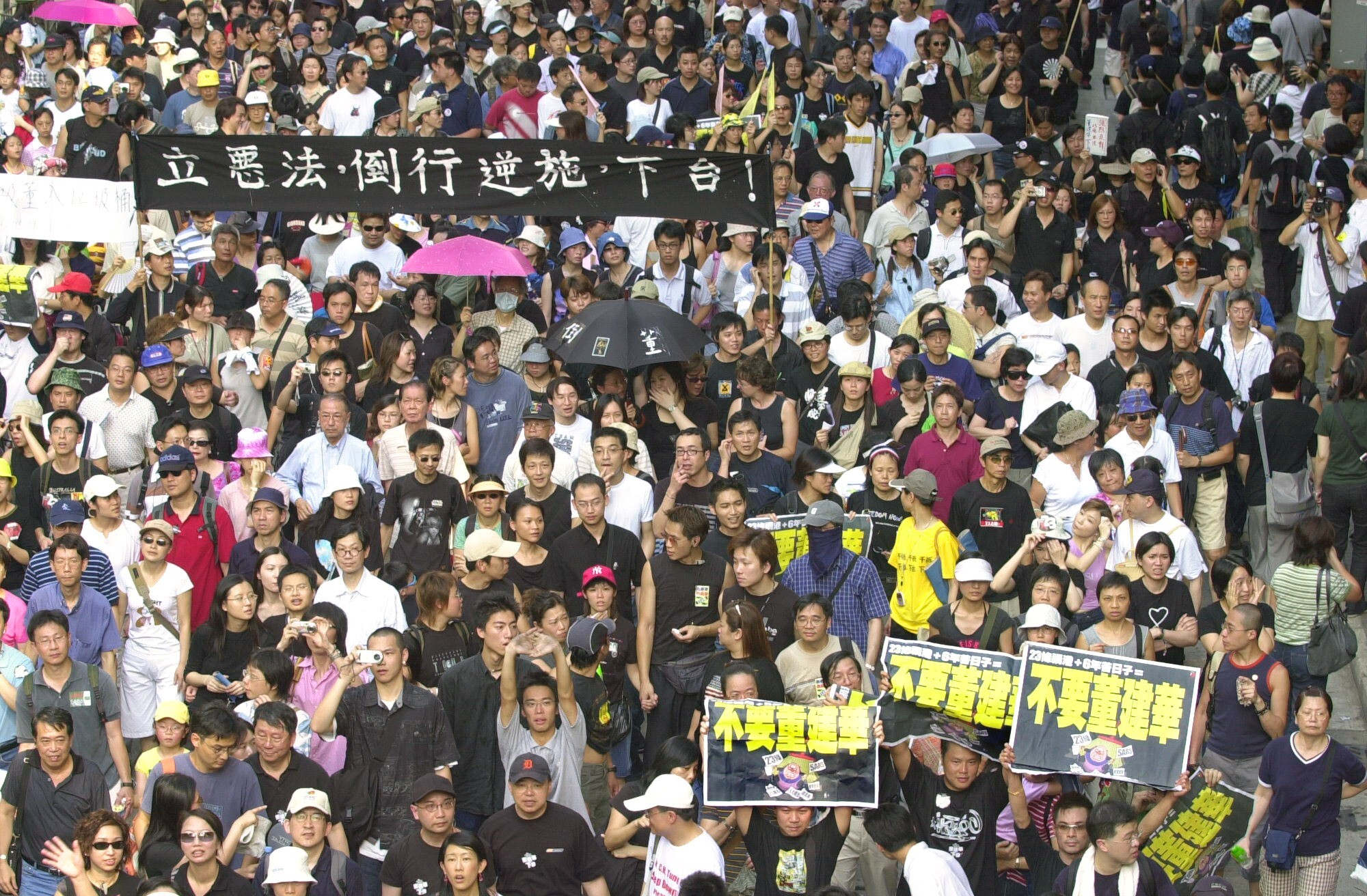 Protesting is what being a Hongkonger is about, commentators said in the heady early days of the anti-government movement. Photo: AP