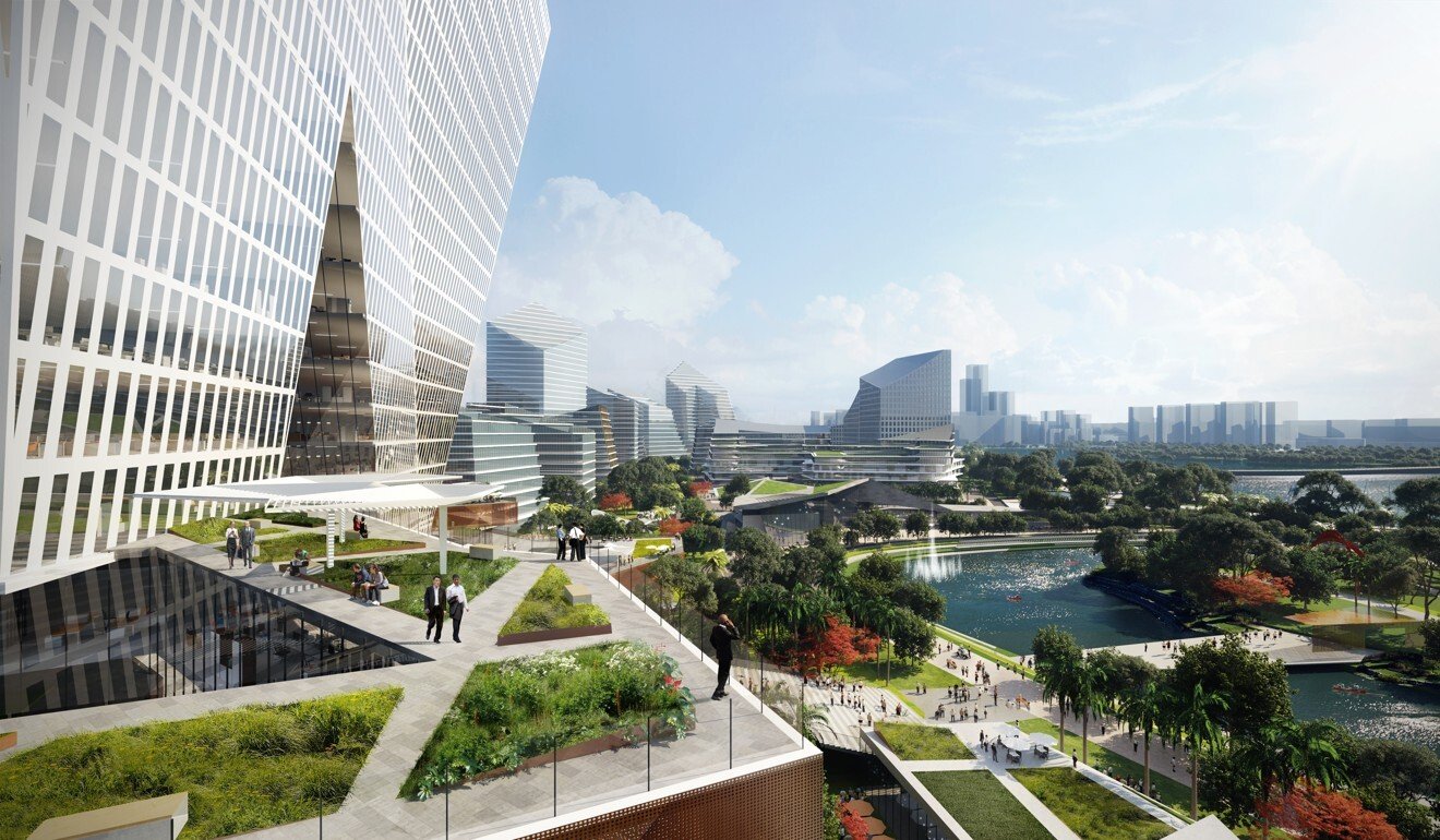 Sustainability and greenery are core themes in Net City’s design. Photo: Handout