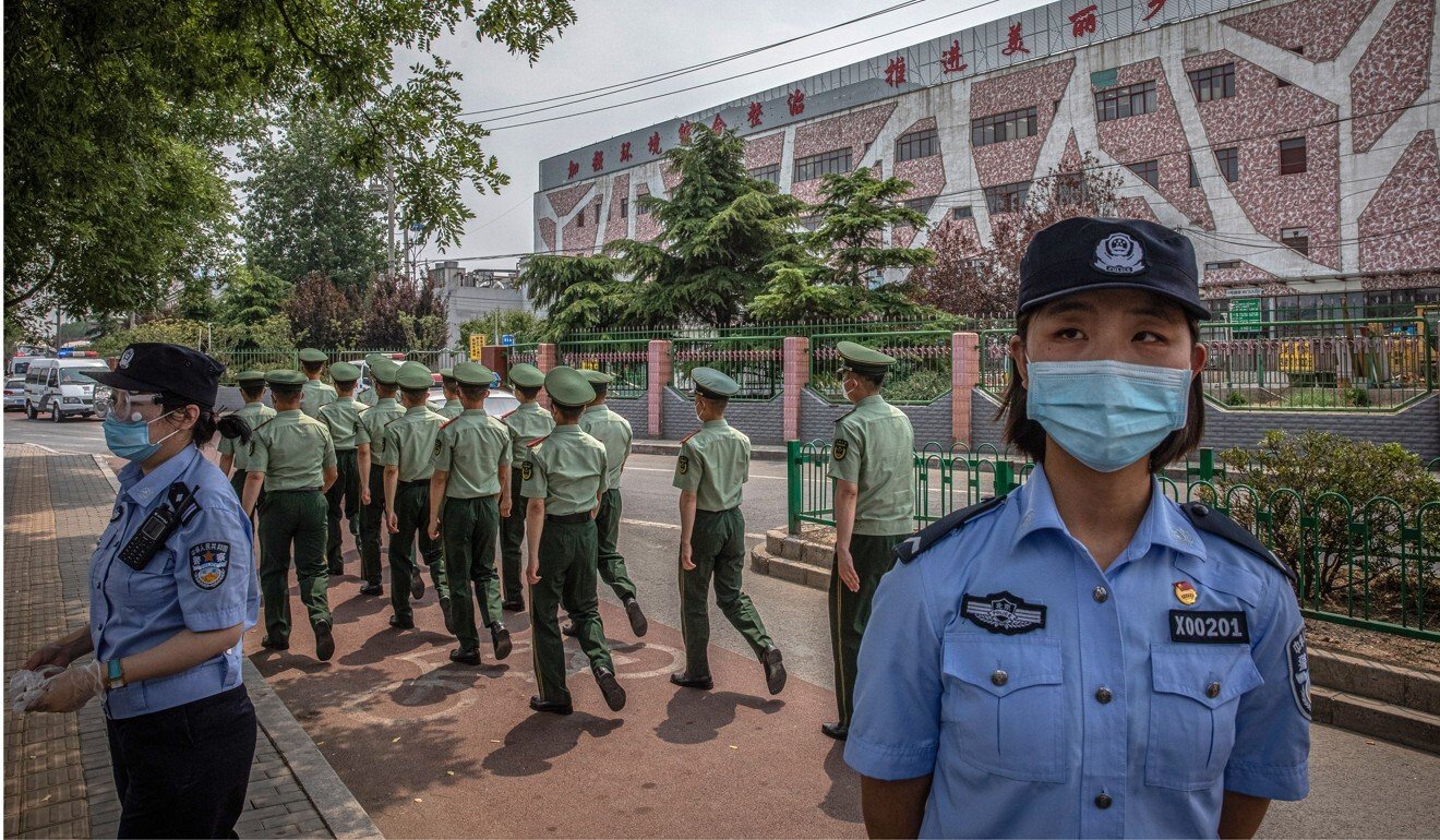 The Beijing health bureau urged anyone who had visited the Xinfadi market since May 30 to report to the government so they could be tested. Photo: EPA-EFE