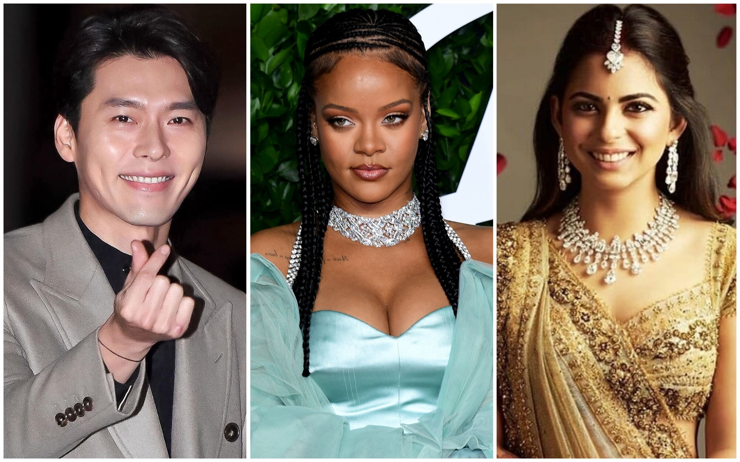 Find out all about a world of stars – Hyun Bin, Rihanna and Isha Ambani. Photo: Instagram/DPA