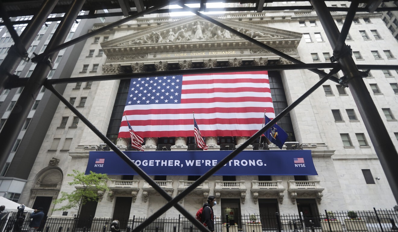 The delisting of Chinese companies from US financial markets is considered a possible risk. Pictured is the New York Stock Exchange. Photo: Xinhua