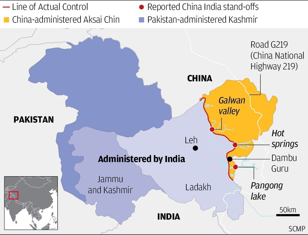 Why are India and China clashing at their border?  South China Morning Post