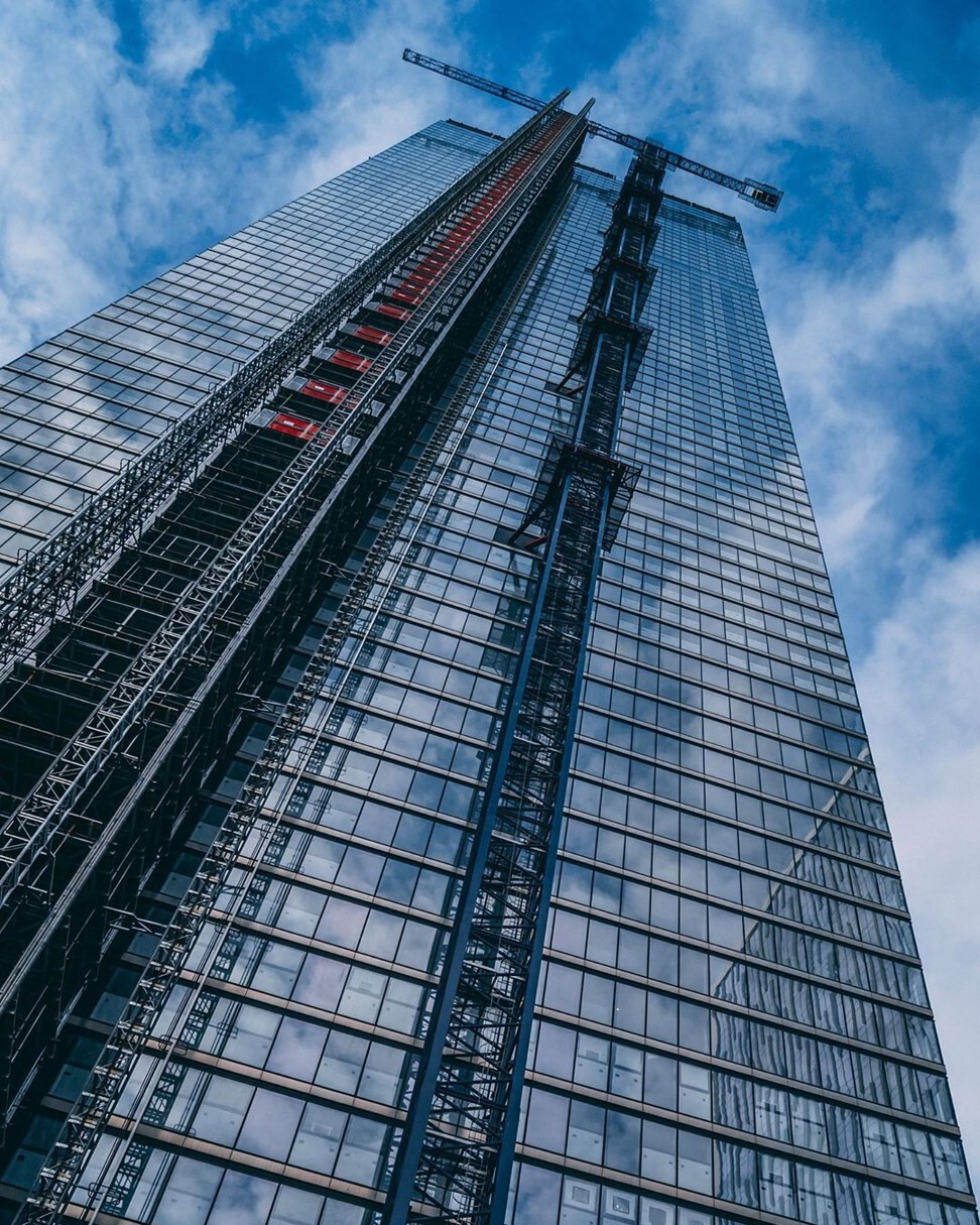 Landmark Pinnacle, Canary Wharf, London. Photo: @freezer_ninja/Instagram