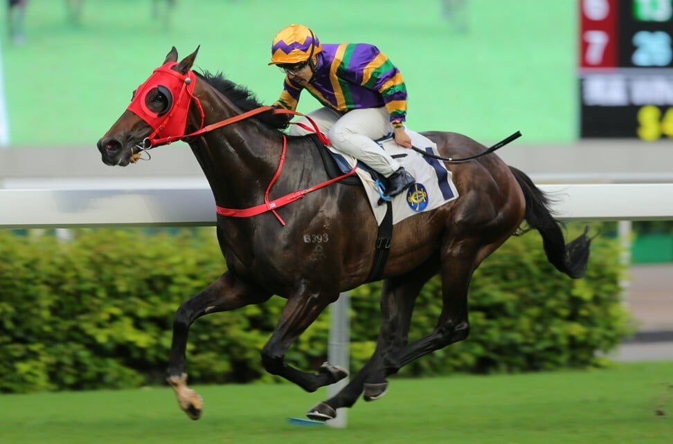 Perfect Match wins at Sha Tin earlier this month.