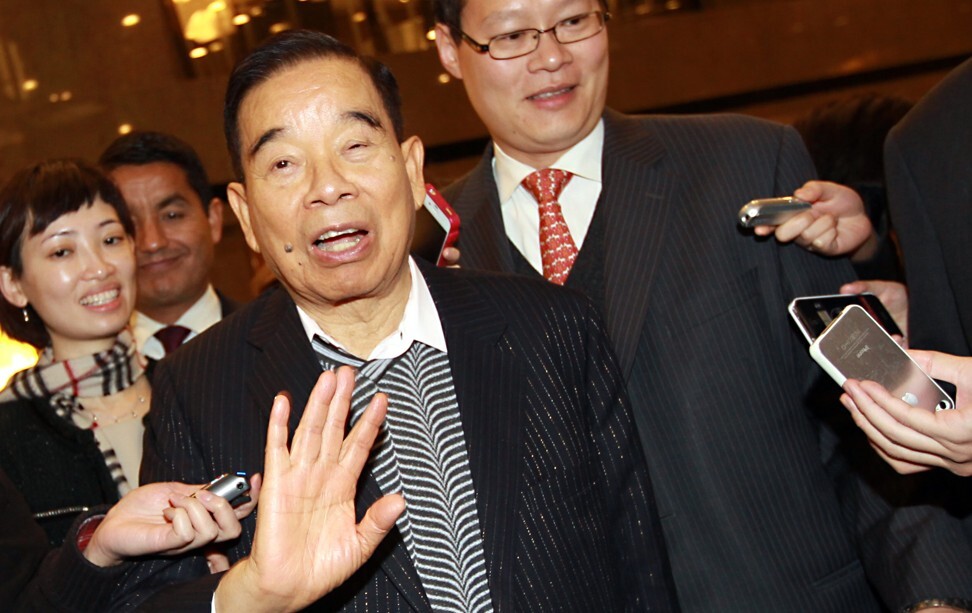 Cheng Yu-tung, chairman of New World Development, announced his retirement to the media September 2012. Photo: SCMP