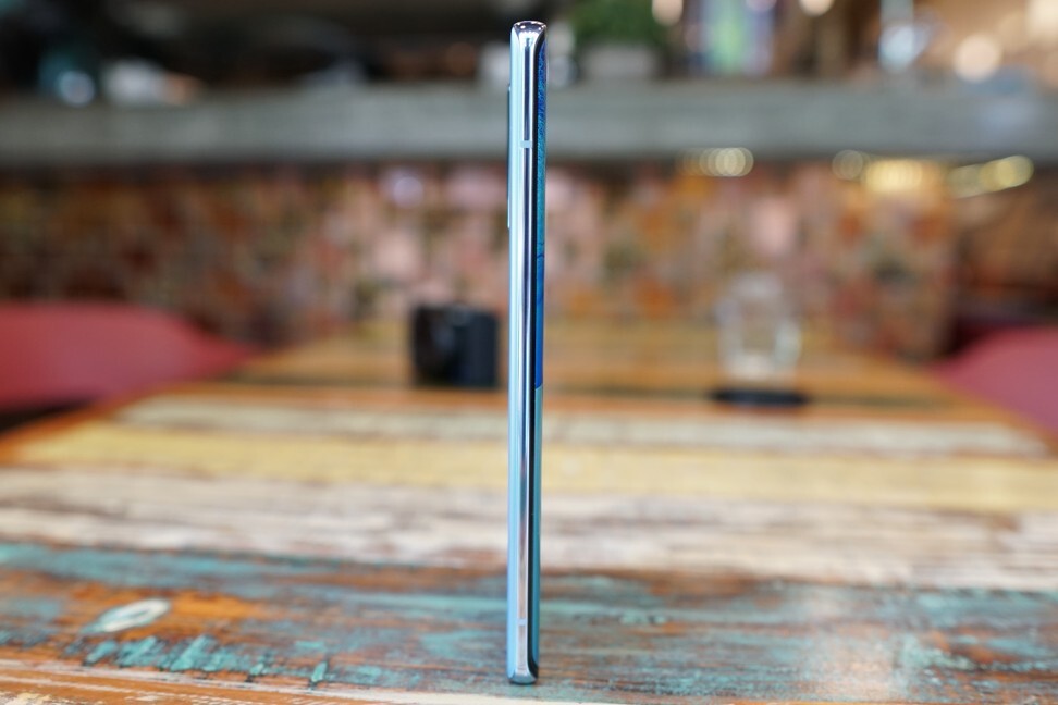 The Vivo X50 Pro’s 8mm body is among the thinnest. Photo: Ben Sin
