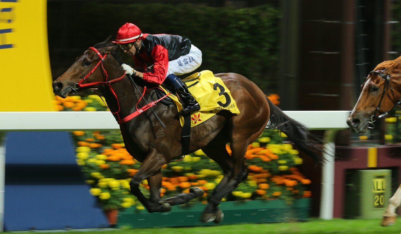Country Star wins at Happy Valley last year.