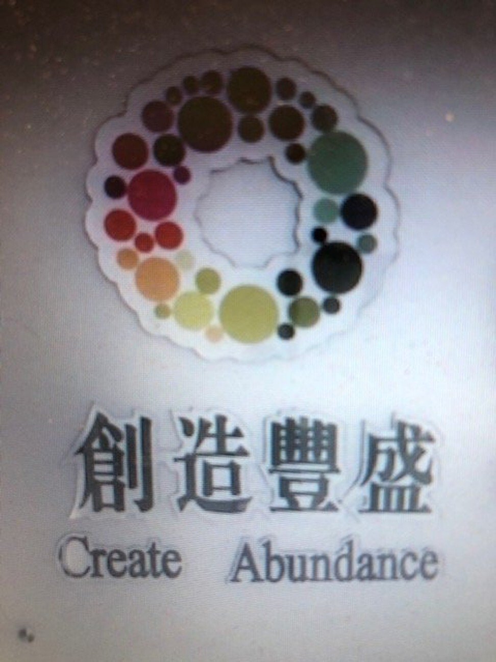 The logo of the Create Abundance group. Photo: IHIT