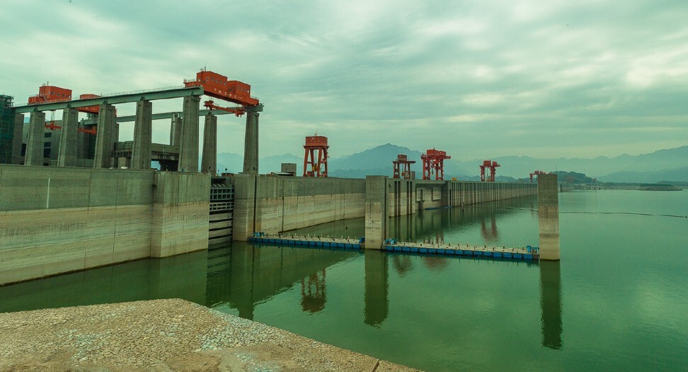 The Three Gorges dam water levels are already above its flood line. Photo: Handout