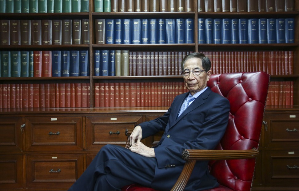 Martin Lee is representing the first person in Hong Kong to mount a legal challenge over police identification during anti-government protests. Photo: Jonathan Wong