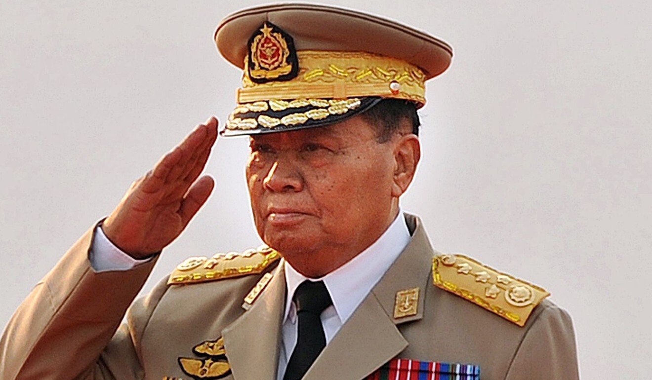 Senior General Than Shwe in 2010. Photo: AFP