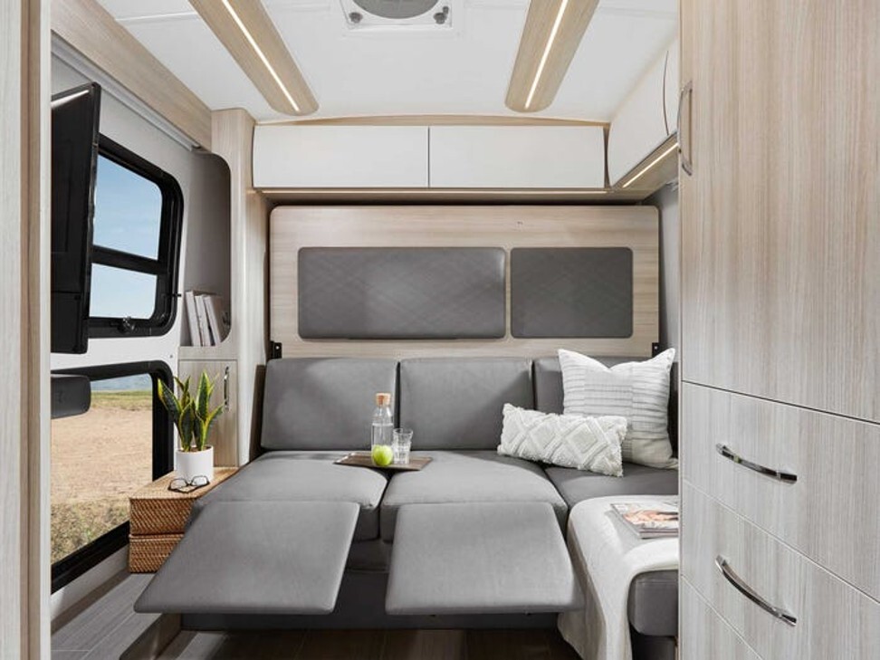 A Luxury Rv Built On Ford Transit, Unity Twin Bed Review