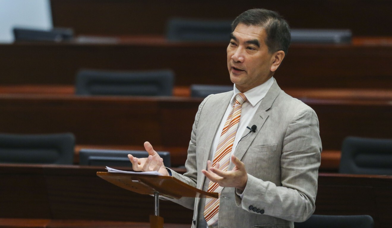 Lawmaker Felix Chung suggested that the US would likely avoid broad sanctions that would harm American companies doing business in Hong Kong. Photo: Dickson Lee