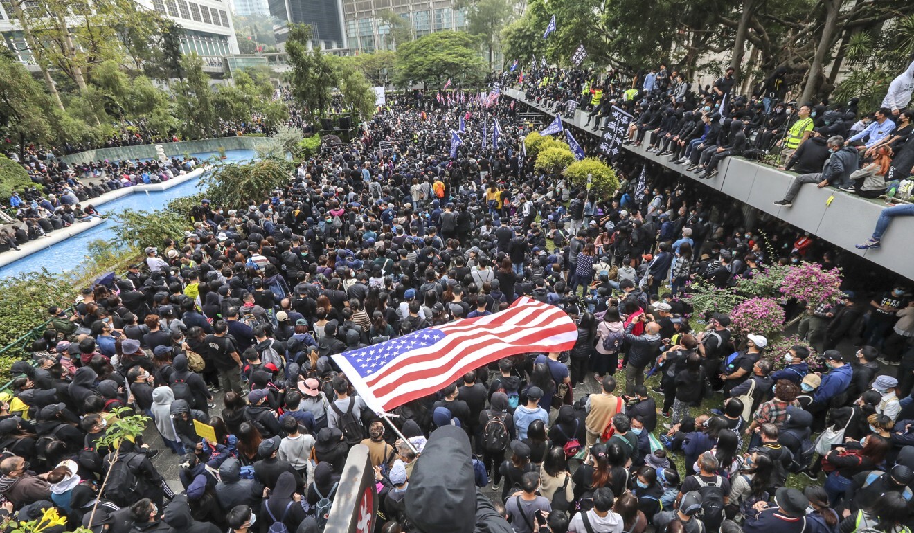 Opposition and activists were among those calling for the US to levy sanctions over Hong Kong during last year’s months of social unrest. Photo: Felix Wong
