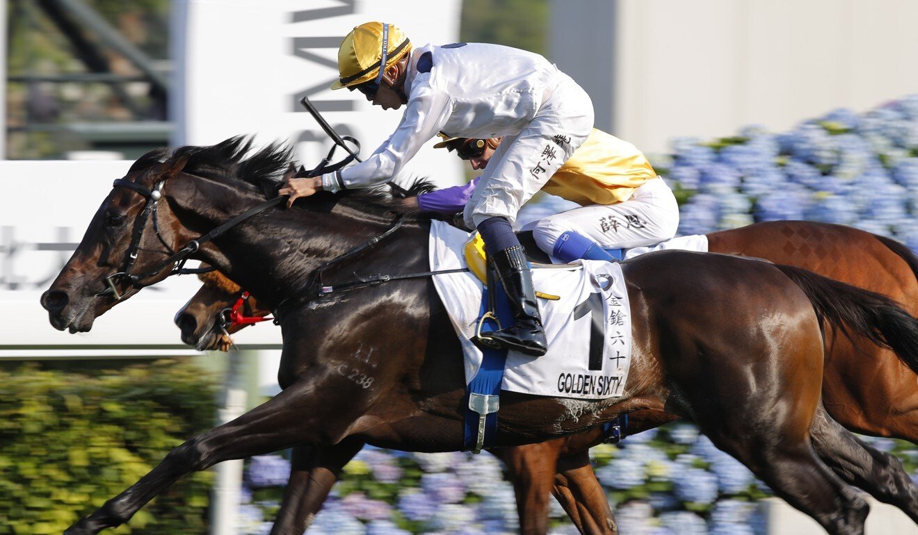 Vincent Ho and Golden Sixty claim the Hong Kong Derby.