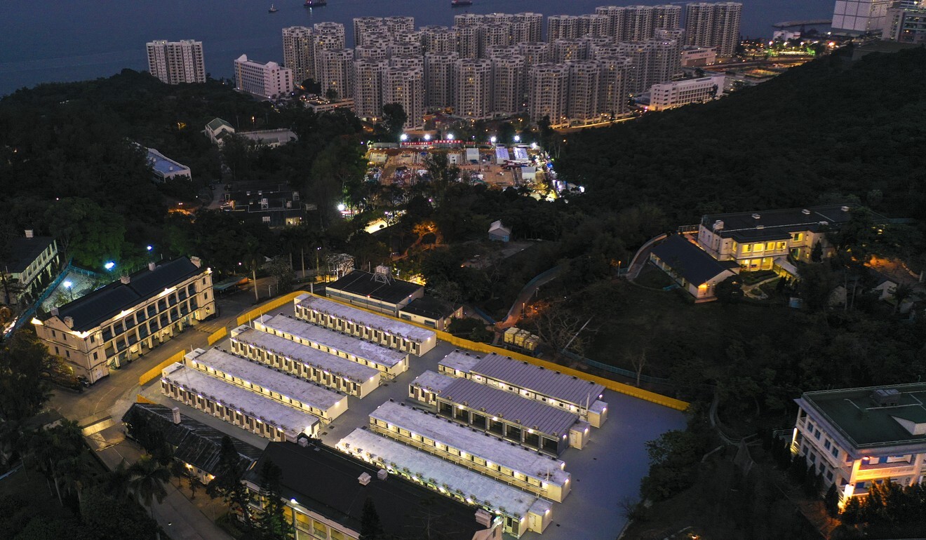 Lei Yue Mun Park and Holiday Village, which has been converted into a quarantine facility. Photo: Nora Tam