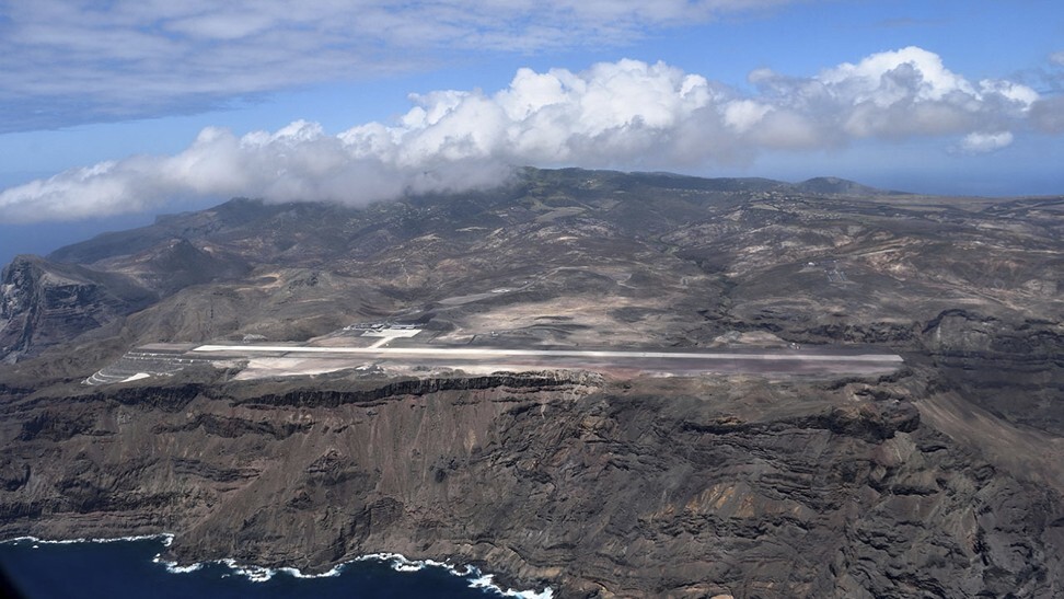 St Helena Airport. Photo: sthelenatourism.com.