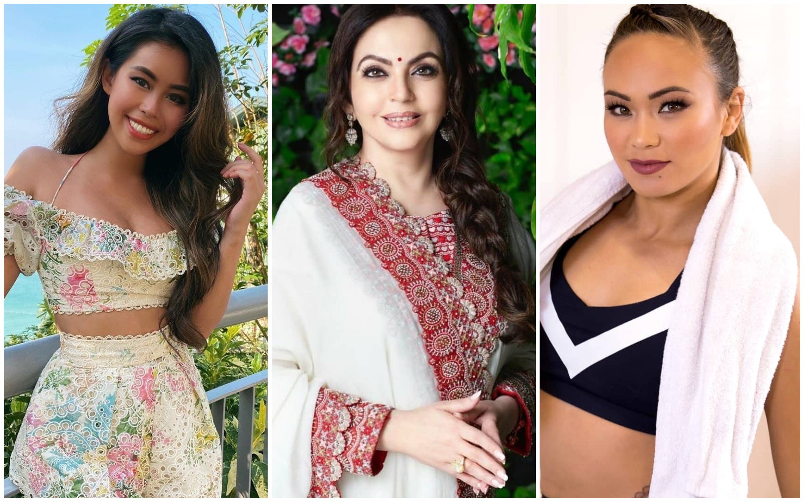 Tien Nguyen, Nita Ambani and Michelle Waterson all made headlines this month – here’s how. Photo: Instagram