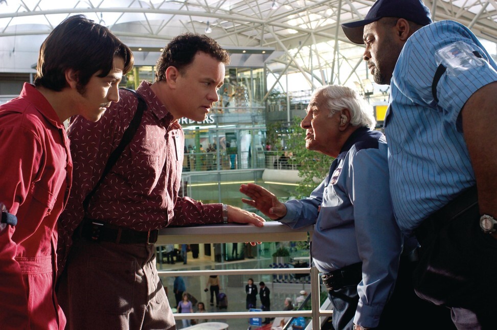 A still from The Terminal, starring Tom Hanks and Kumar Pallana. Photo: Handout