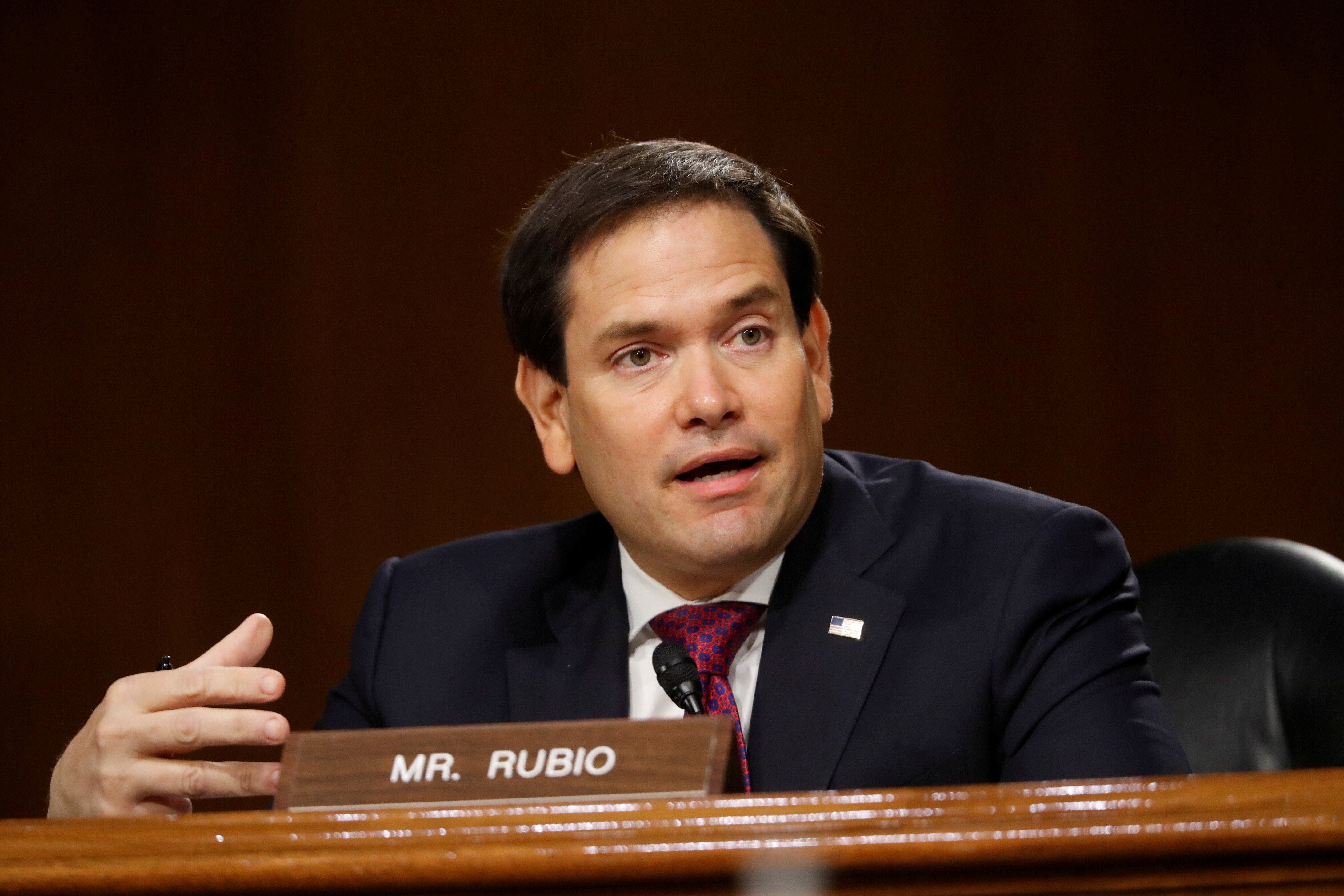 US senator Marco Rubio has spearheaded various anti-China initiatives, including legislation to sanction Beijing for its repression of Uygurs. Photo: Reuters