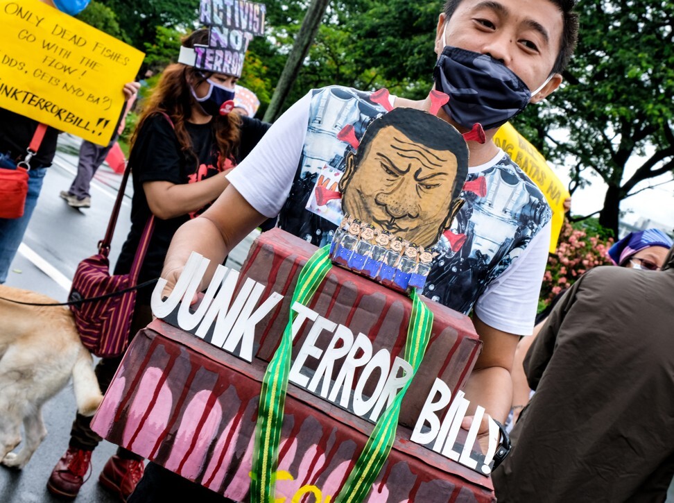 Artists rally against Philippine anti-terrorism bill as fears for free