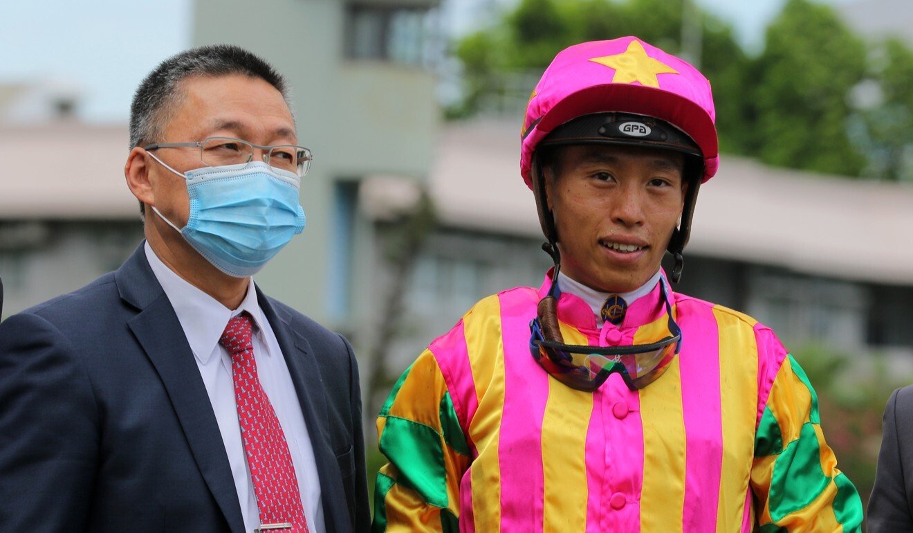 Vincent Ho with Francis Lui.
