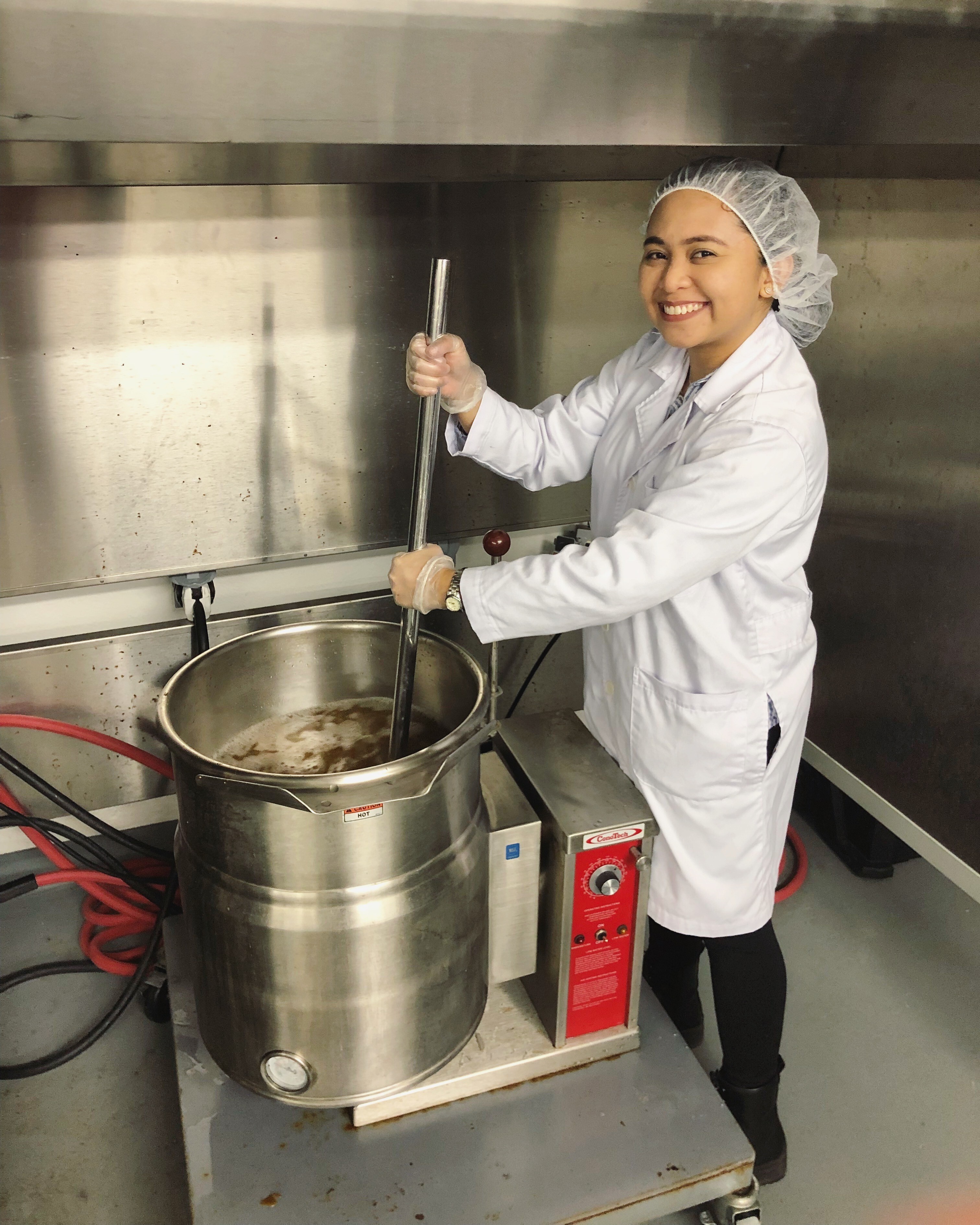 Kriza Calumba crafted an ale and used durian to preserve the probiotic micro-organism lactobacillus. Photo: Handout