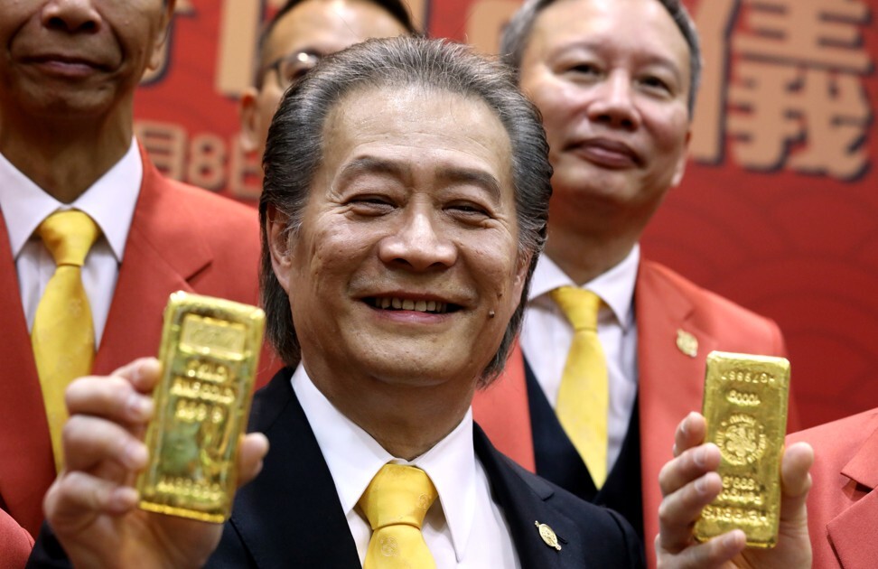 Haywood Cheung Tak-hay, president of the Chinese Gold & Silver Exchange Society. Photo: Dickson Lee