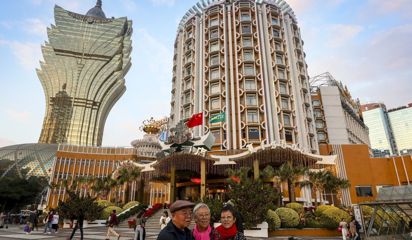 Tourists in Macau. The casino hub enacted its national security law 11 years ago. Photo: Nora Tam