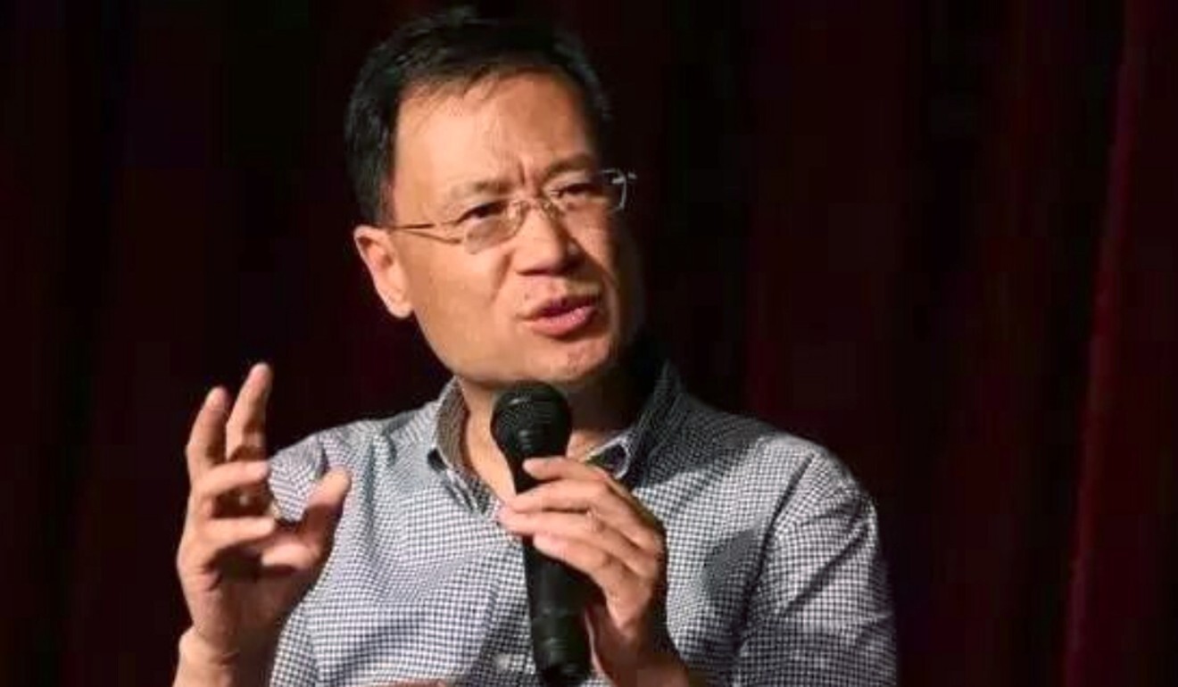 Chinese law professor Xu Zhangrun was reportedly taken from his home in Beijing. Photo: Sohu
