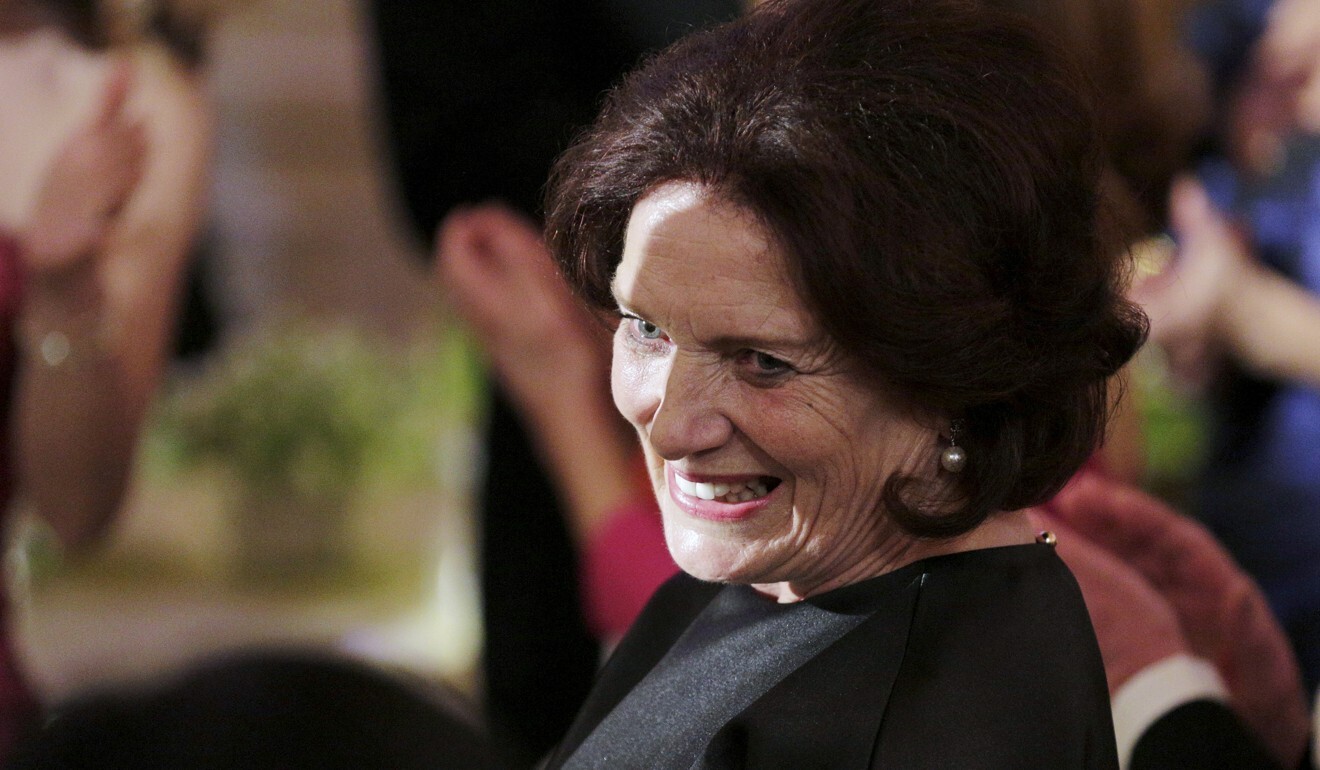 Margaret Trudeau, mother of Canadian Prime Minister Justin Trudeau, attends a state dinner at the White House in March 2016. Photo: Reuters