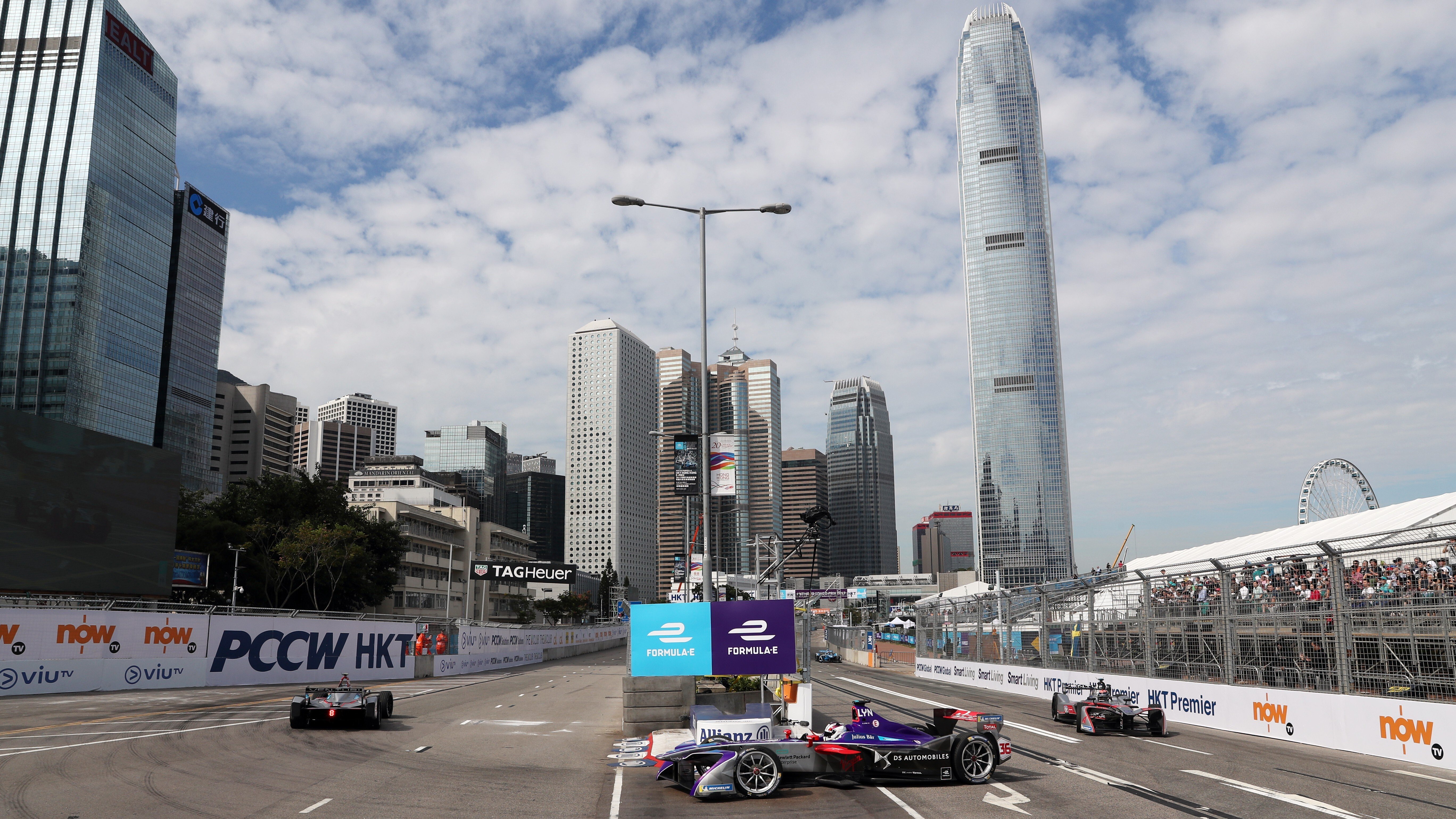 The famous Central Harbourfront circuit will be missing from the Formula E circuit for the second season in a row. Photo: K.Y. Cheng