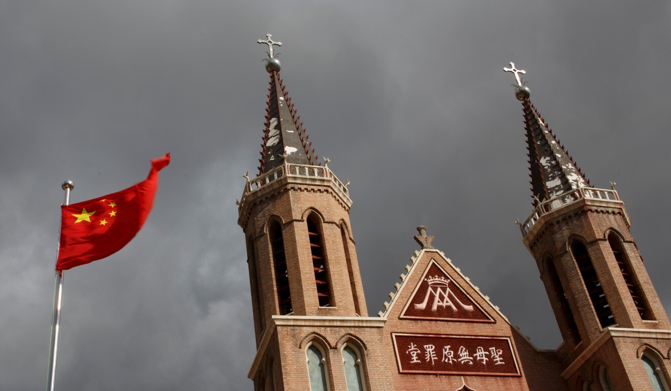 A church of the Chinese Catholic Patriotic Association which answers to the Communist Party, not the Vatican. Photo: Reuters