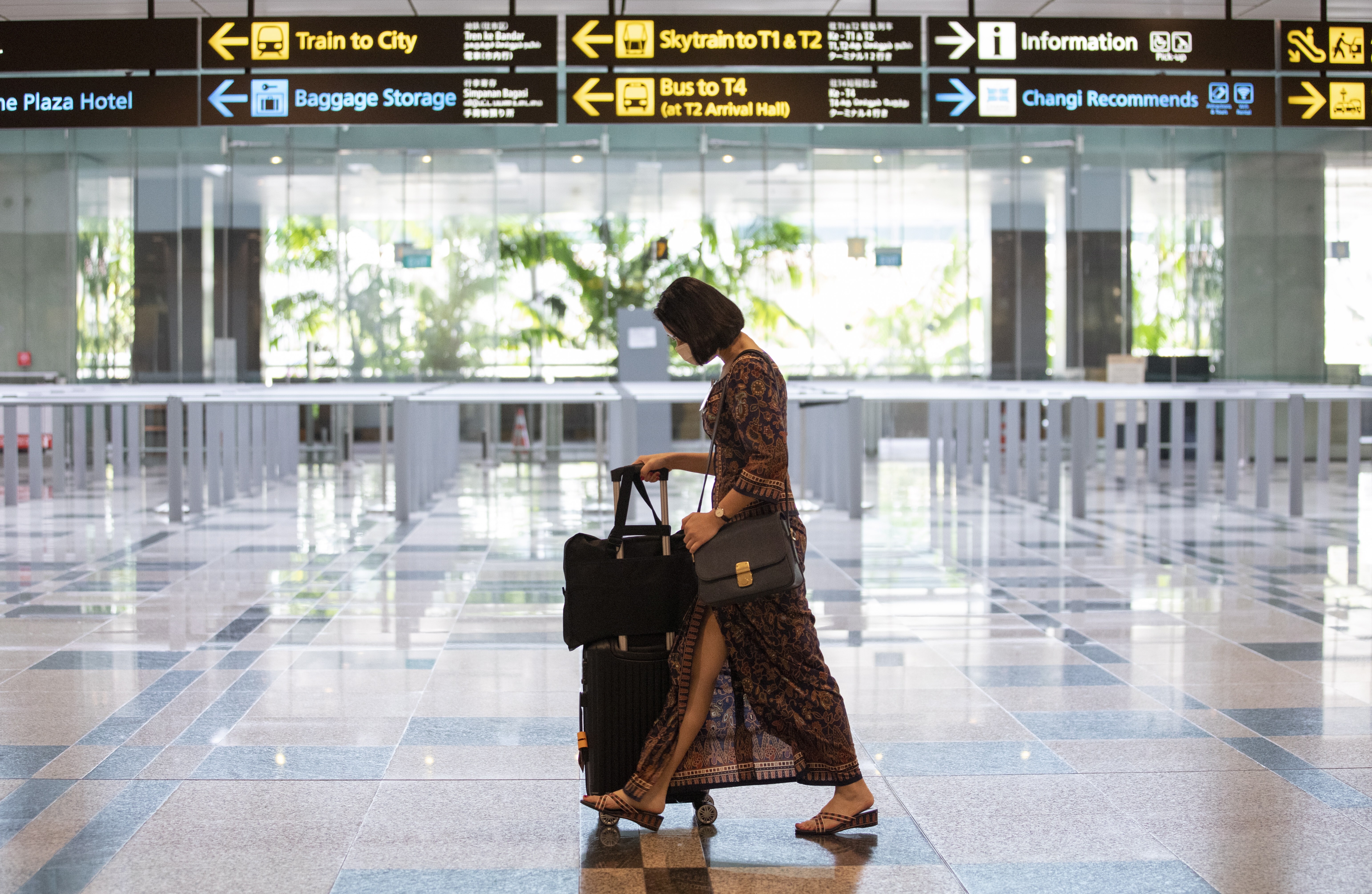 Some lucky passengers get to land at Changi Airport Terminal 2 for