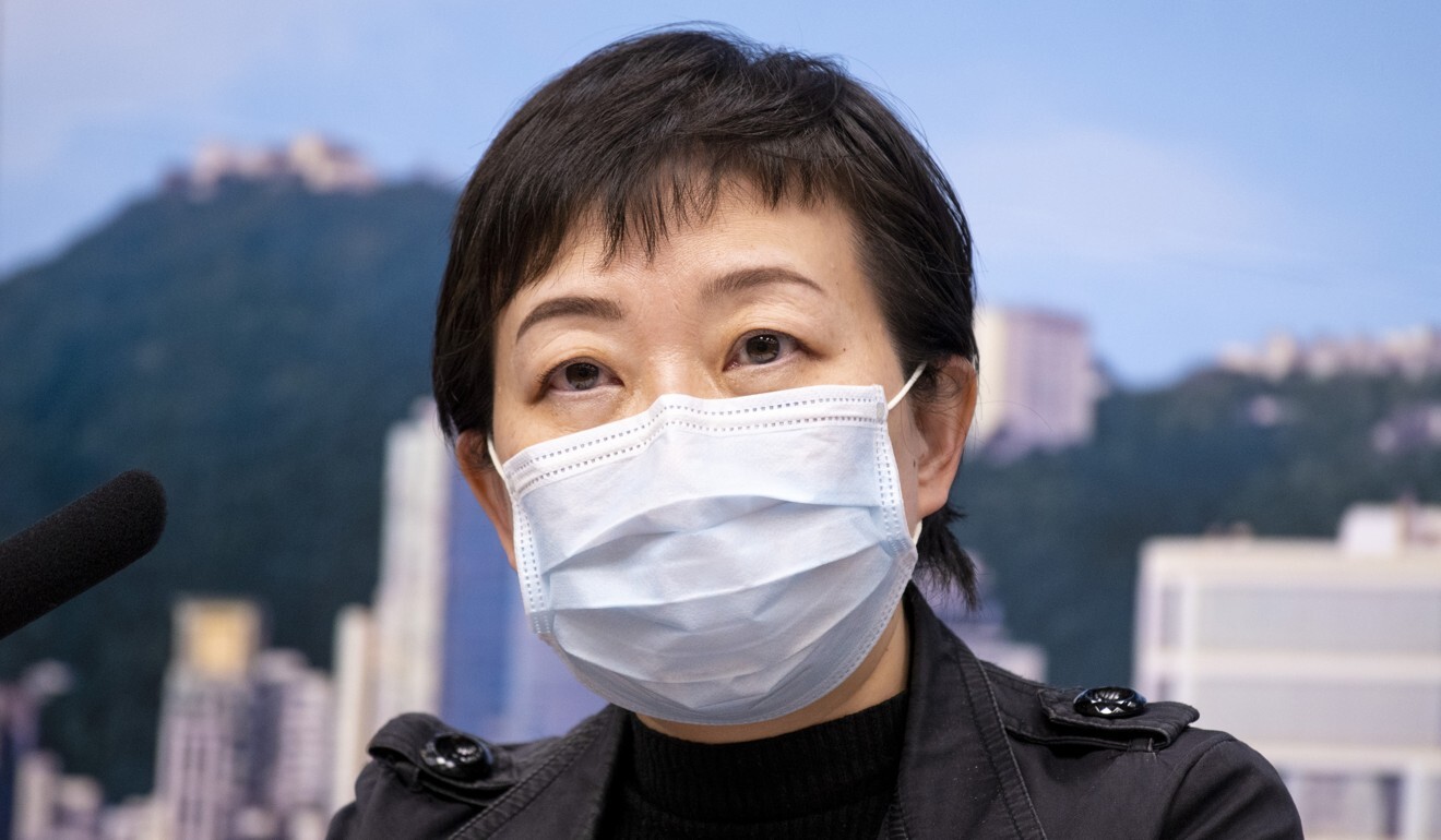 Dr Chuang Shuk-kwan, head of the Centre for Health Protection’s communicable disease branch, on Sunday said if Hongkongers ‘relax their guard, cases will shoot up’. Photo: Warton Li