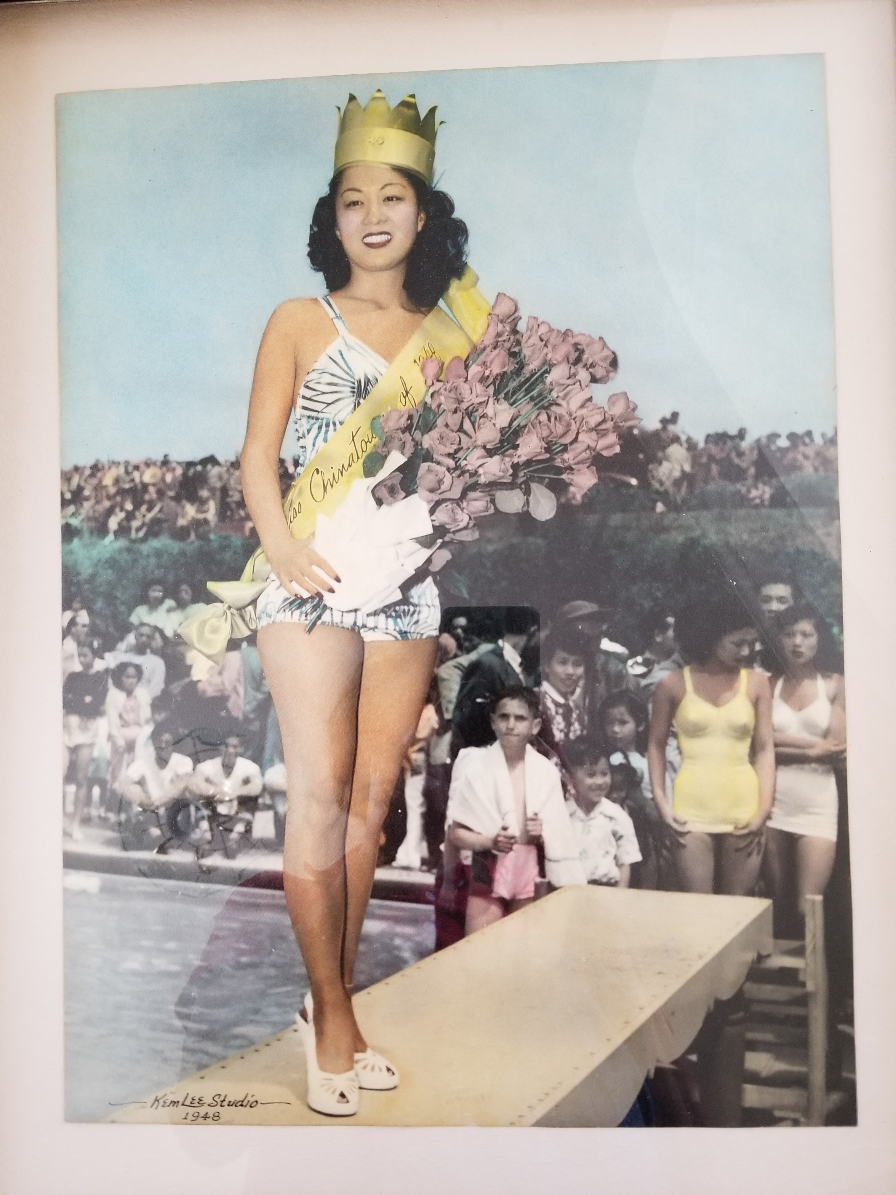 Penny Wong won the first Miss Chinatown beauty contest in San Francisco in 1948.