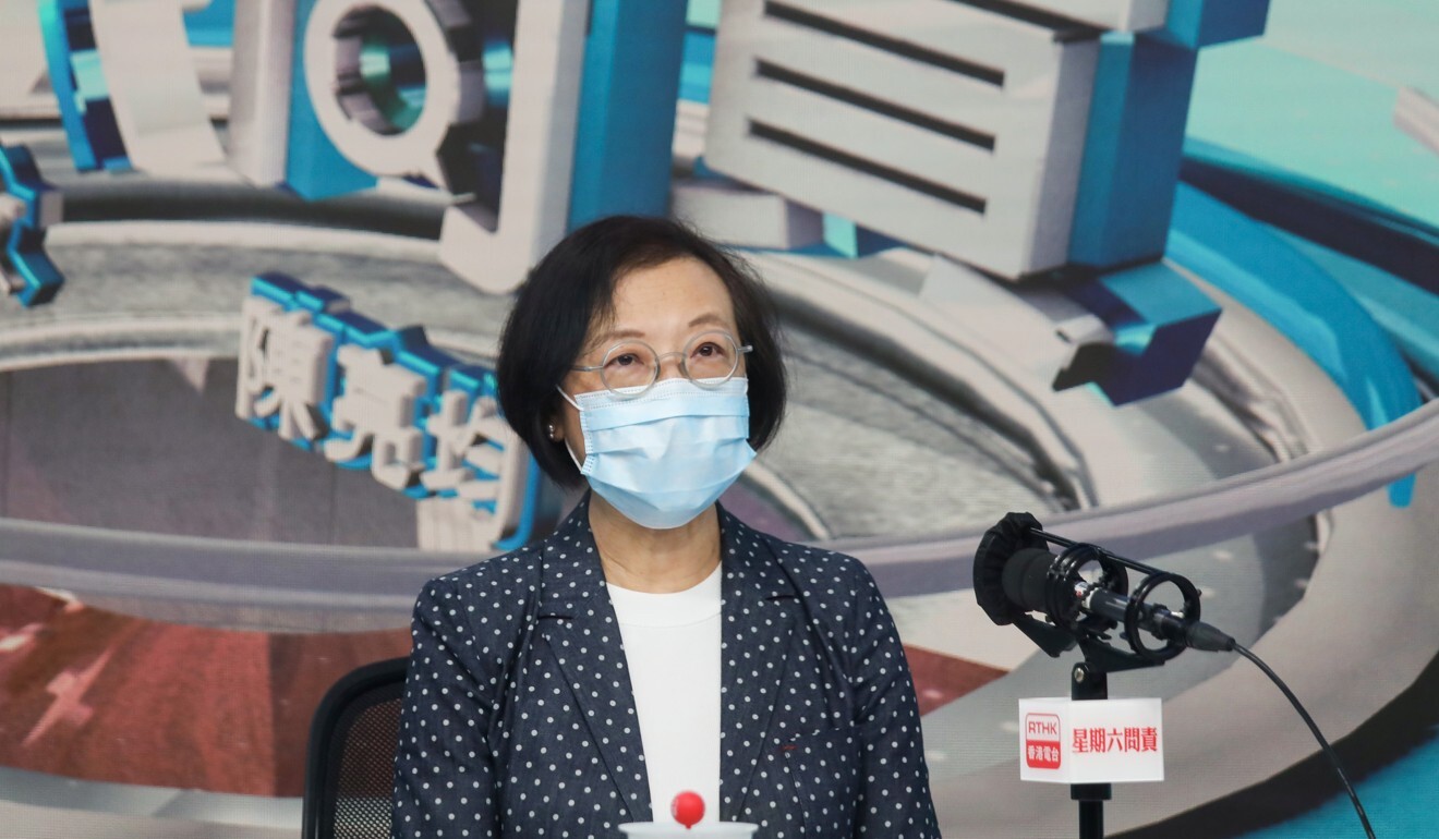 Sophia Chan said it was possible the government could tighten restrictions on eating out. Photo: Xiaomei Chen