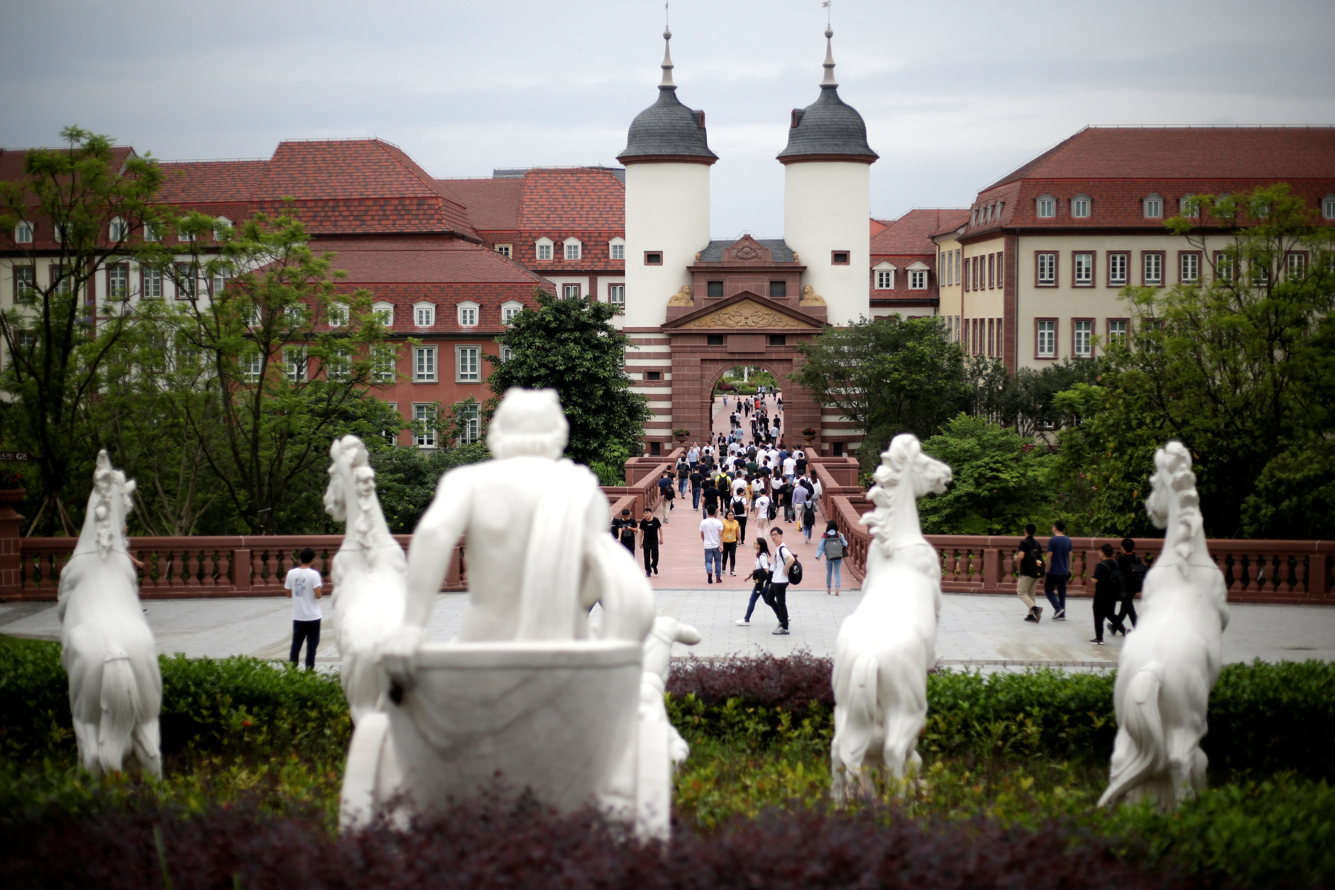 Huawei’s new campus in Dongguan. Photo: Reuters