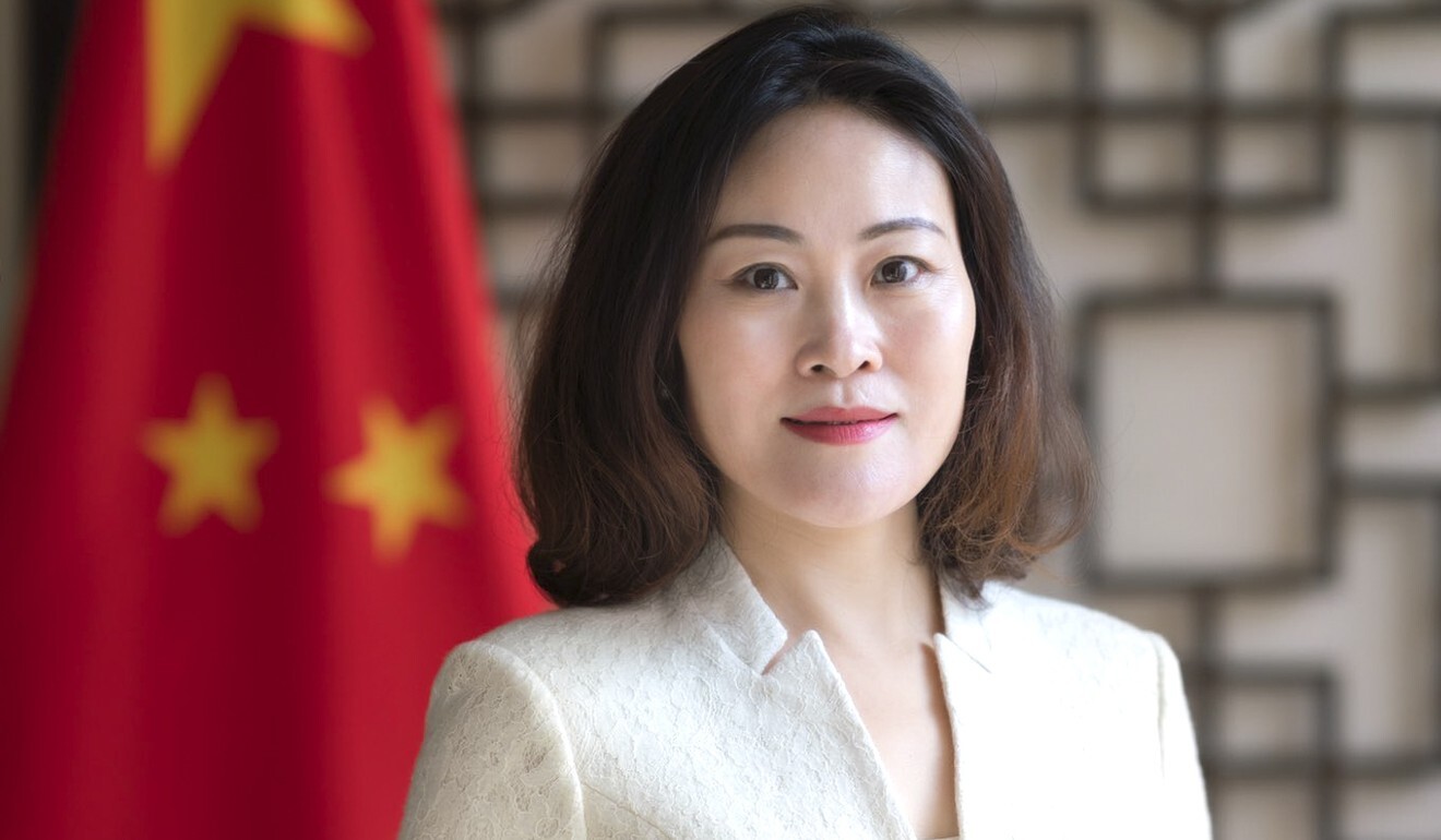 Chinese ambassador to Nepal Hou Yanqi. Photo: Handout
