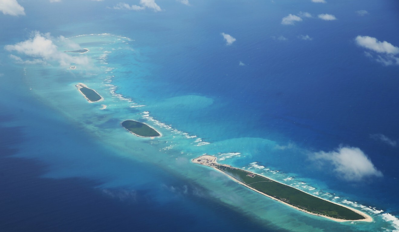 Part of the disputed Paracel island chain, claimed by both China and Vietnam, in the South China Sea. Photo: AFP