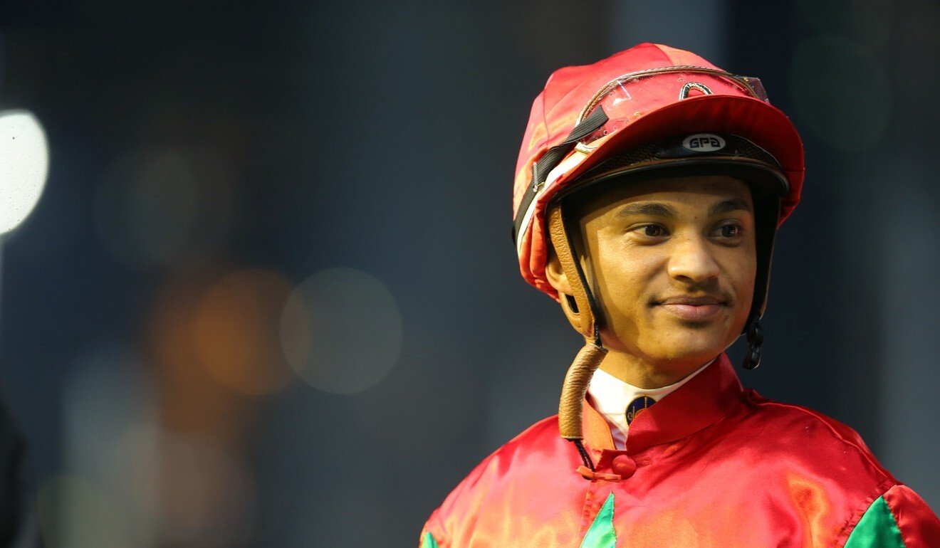 Jockey Grant van Niekerk. Photo: Kenneth Chan Jockey Grant van Niekerk. Photo: Kenneth Chan